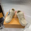 Louis Vuitton Trainer Leather Sneakers Style 0056