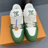 Louis Vuitton Trainer Calfskin Sneakers Style 0067