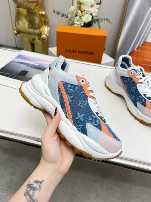 Louis Vuitton Leather Sneakers Style 0089