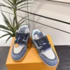 Louis Vuitton Trainer Leather Sneakers Style 0103