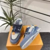 Louis Vuitton Trainer Leather Sneakers Style 0103