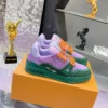 Louis Vuitton Trainer Suede Sneakers