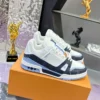 Louis Vuitton Trainer Leather Sneakers Style 0117