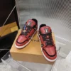 Louis Vuitton Trainer Leather Sneakers Style 0125