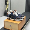 Louis Vuitton Trainer Leather Sneakers Style 0143
