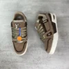Louis Vuitton Trainer Leather Sneakers Style 0147