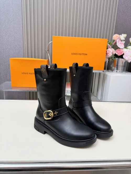 Louis Vuitton Calfskin Boots Style 0151