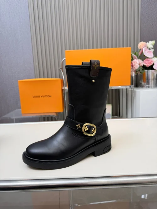 Louis Vuitton Calfskin Boots Style 0151