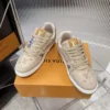 Louis Vuitton Trainer Leather Sneakers Style 0157