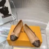 Louis Vuitton Brown Lambskin Sneakers
