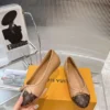 Louis Vuitton Brown Lambskin Sneakers
