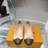 Louis Vuitton Brown Lambskin Sneakers Style 0207