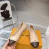 Louis Vuitton Brown Lambskin Sneakers Style 0207