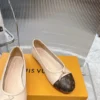 Louis Vuitton Brown Lambskin Sneakers Style 0207