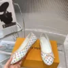Louis Vuitton Brown Lambskin Sneakers Style 0209