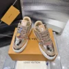 Louis Vuitton Trainer Leather Sneakers Style 0211