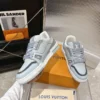 Louis Vuitton Trainer Leather Sneakers Style 0213