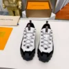 Louis Vuitton Suede Sneakers