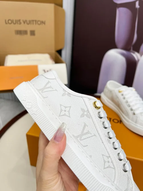 Louis Vuitton Canvas Sneakers Style 0251