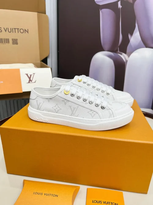 Louis Vuitton Canvas Sneakers Style 0251