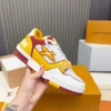 Louis Vuitton Trainer Leather Sneakers Style 0313