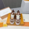 Louis Vuitton Trainer Calfskin Sneakers Style 0323
