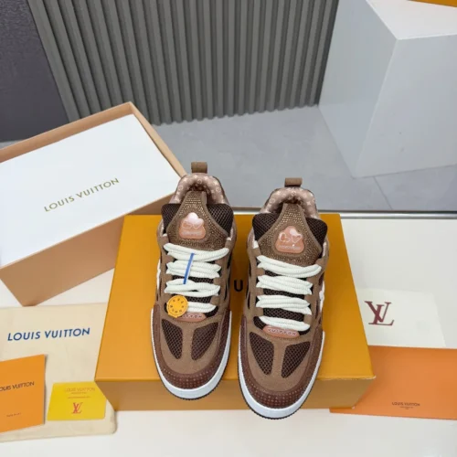 Louis Vuitton Trainer Calfskin Sneakers Style 0325