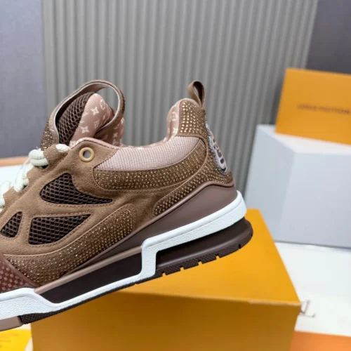 Louis Vuitton Trainer Calfskin Sneakers Style 0325