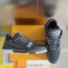 Louis Vuitton Trainer Leather Sneakers Style 0335