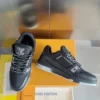 Louis Vuitton Trainer Leather Sneakers Style 0335