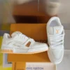 Louis Vuitton Trainer Leather Sneakers Style 0337