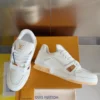 Louis Vuitton Trainer Leather Sneakers Style 0337