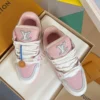 Louis Vuitton Trainer Leather Sneakers Style 0341