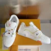 Louis Vuitton Trainer Leather Sneakers Style 0345