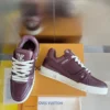 Louis Vuitton Trainer Leather Sneakers Style 0351