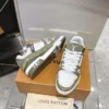 Louis Vuitton Trainer Leather Sneakers Style 0353