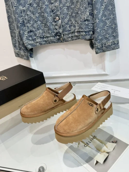 UGG Brown Slides