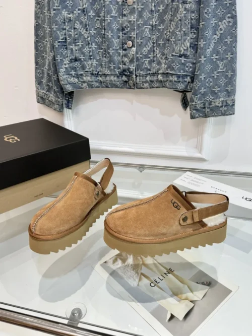 UGG Brown Slides