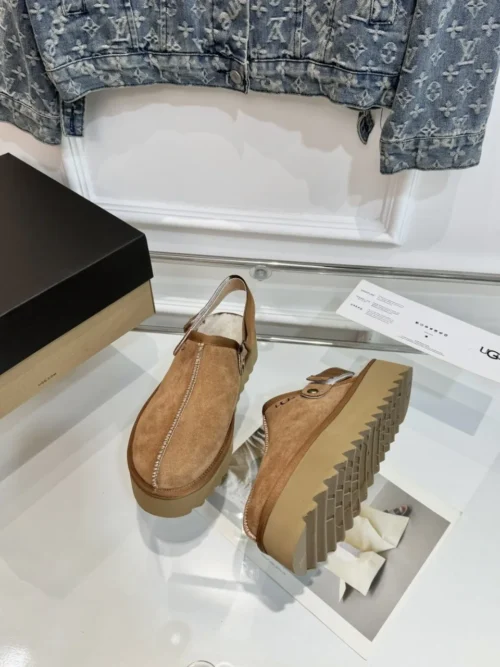 UGG Brown Slides