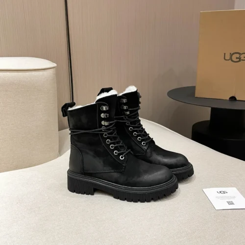 UGG Brown Calfskin Boots