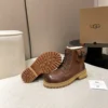 UGG Brown Leather Boots Style 0297
