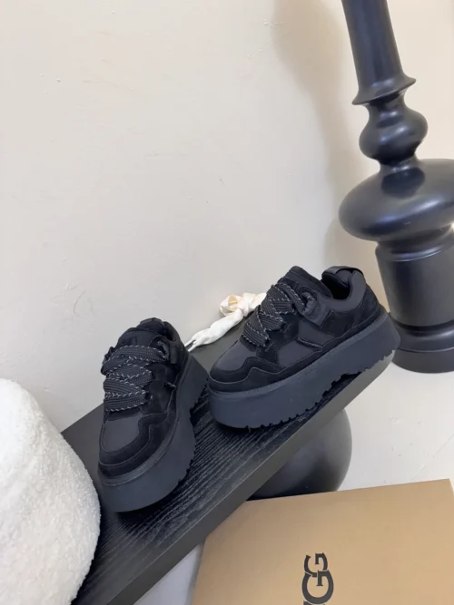 UGG Shearling Chunky Sneakers
