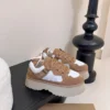 UGG Shearling Chunky Sneakers Style 0355