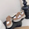 UGG Shearling Chunky Sneakers Style 0355