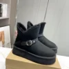 UGG Black Shearling Sneakers