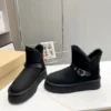 UGG Black Shearling Sneakers