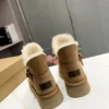 UGG Black Shearling Sneakers Style 0427