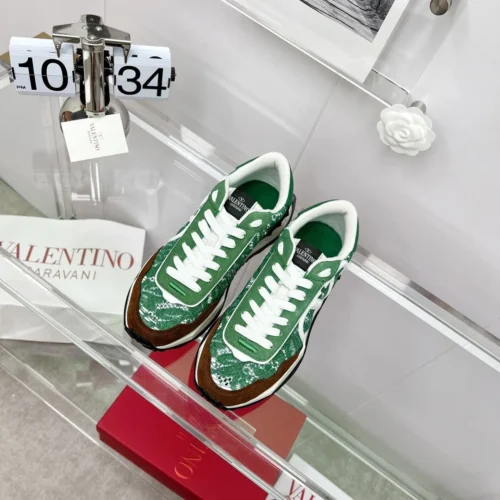 Valentino Lacerunner Mesh Sneakers Style 0007