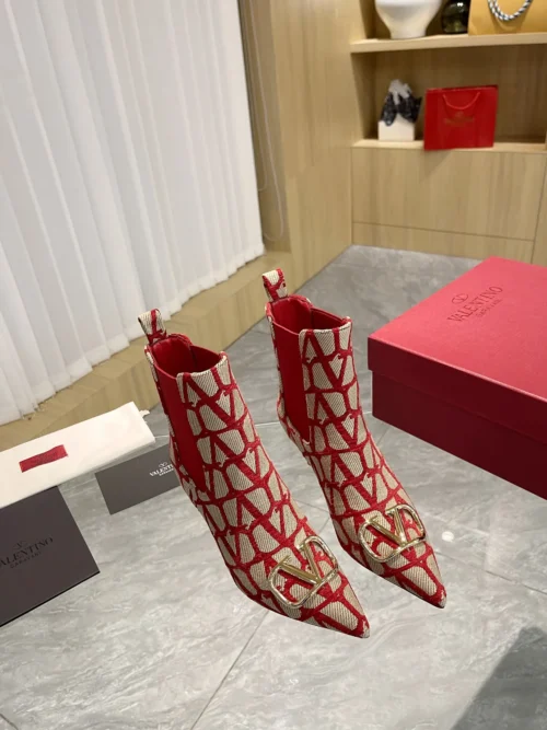 Valentino Lambskin Boots Style 0013