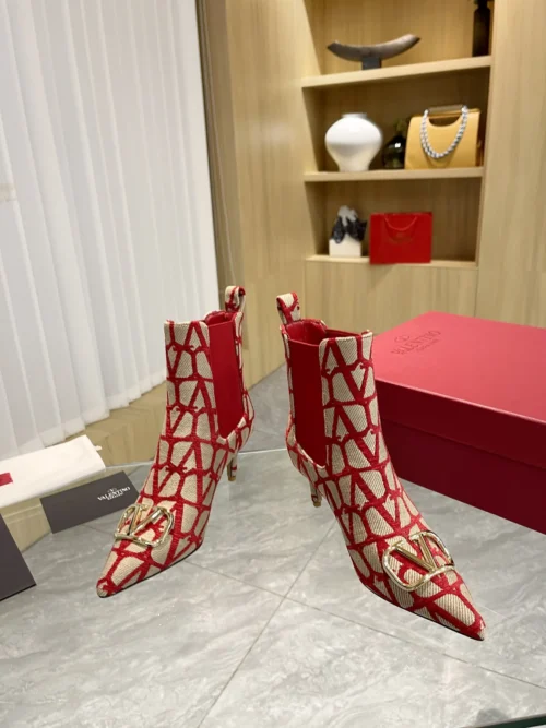 Valentino Lambskin Boots Style 0013